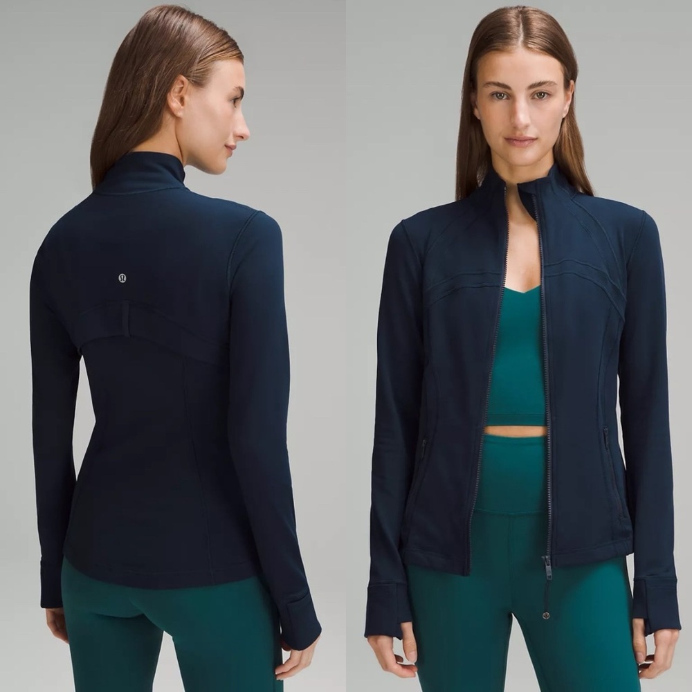 NWT Lululemon Define Jacket Luon in True Navy Size 4 - Luxury Athleisure Zipup